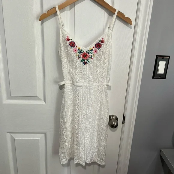 heavy embroidered maxi dresses ECB Exclusive: Dreamy Floral Embroidered Maxi Dress 2XL main image 1